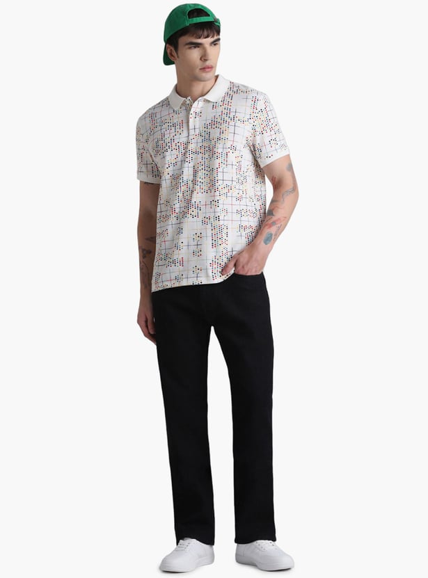 JACK & JONES Men Solid Bootcut Fit Jeans