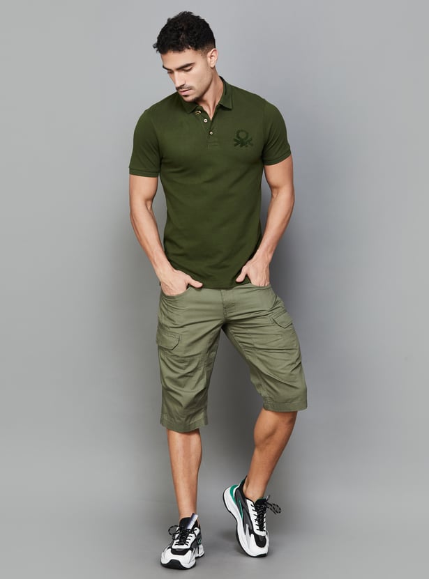 UNITED COLORS OF BENETTON Solid Polo T-shirt