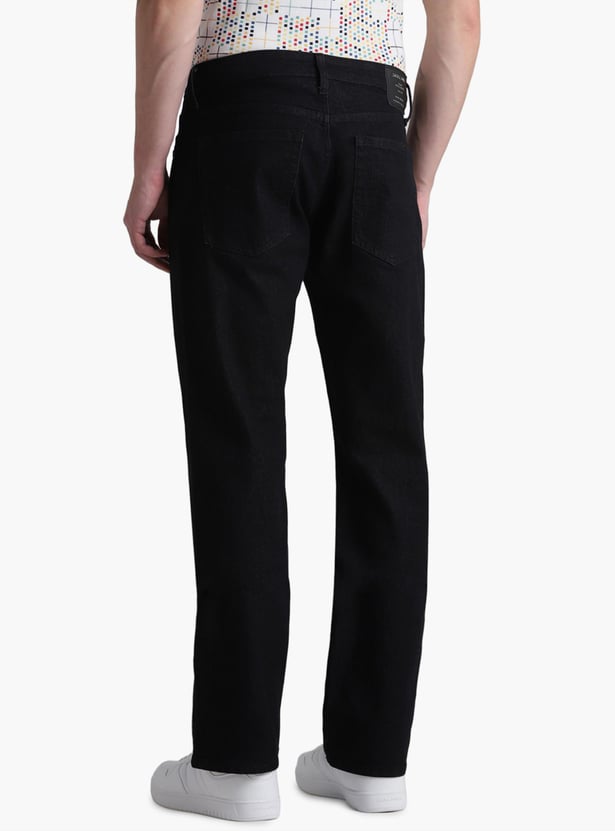 JACK & JONES Men Solid Bootcut Fit Jeans