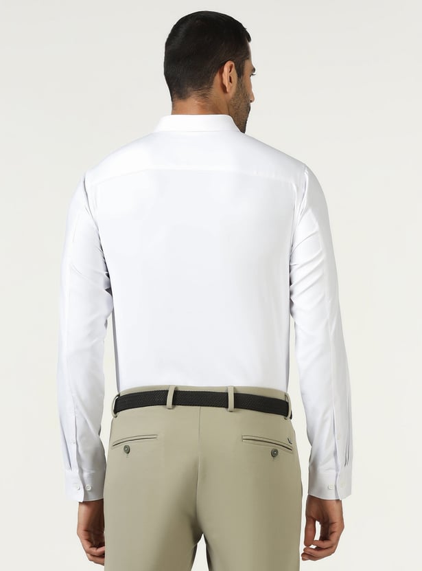 BLACKBERRYS Solid India Fit Formal Shirt (Slim Comfort)